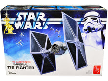 Load image into Gallery viewer, Skill 2 Model Kit Imperial Tie Fighter &quot;Star Wars&quot; (1977) Movie Model by AMT
