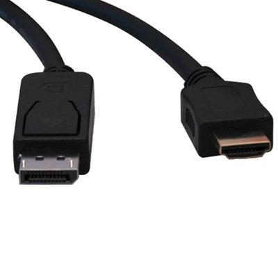 6' Displayport-Male to HDMI-M
